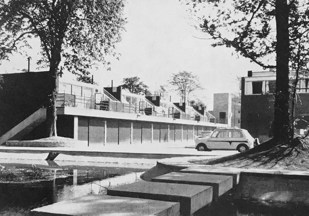 Archive image of Vanbrugh Park Estate’s first residents inhabiting newly completed mid-century homes
