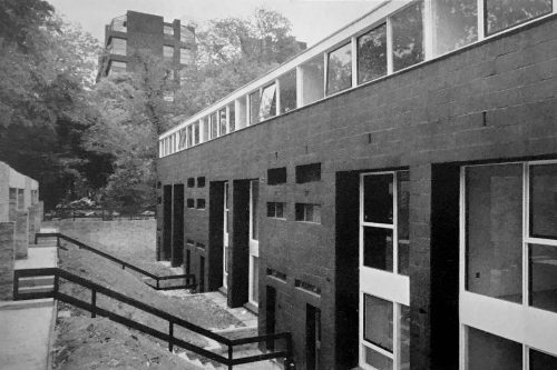 Vanbrugh Park Estate in the early 1960s, designed by the architects of the Barbican and Golden Lane Estate